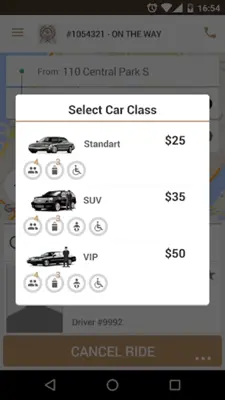 High Class Deluxe Car Service android App screenshot 2